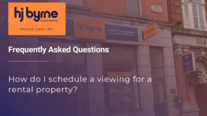 How do I schedule a viewing for a rental property?